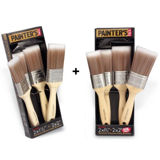 Painter's Pack 8 Piece Brush Set