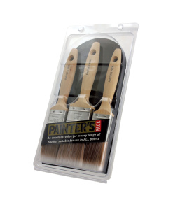 Painter's Pack 3 Piece Brush Set